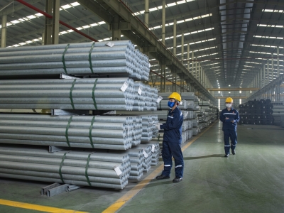 CHINA STEEL DUY TRÌ GIÁ CHO THÁNG TỚI
